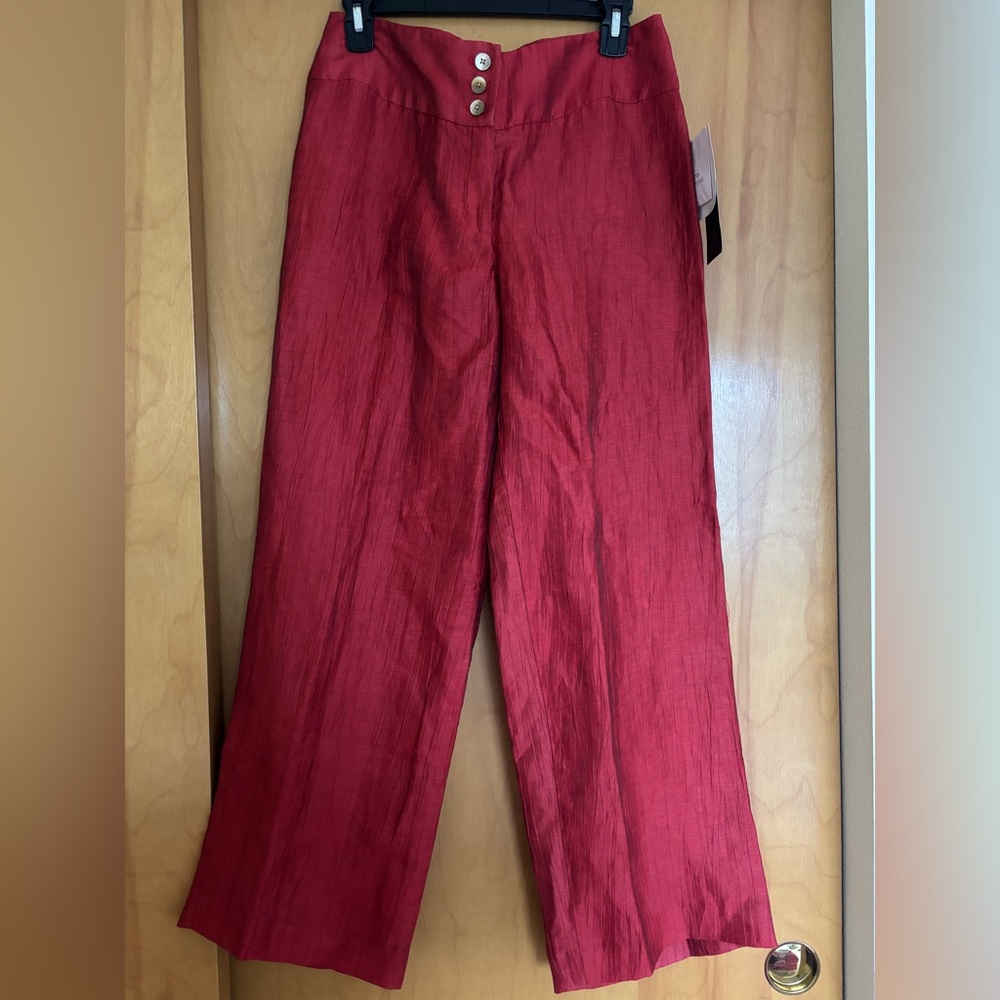 Jones New York Women’s 4 Baggy Red Pants